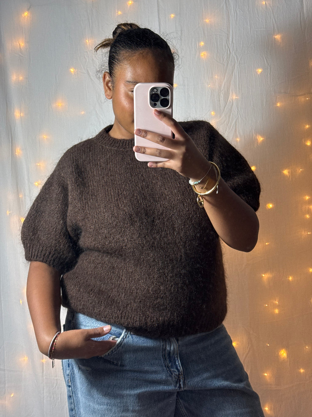 Pull manches courtes CLOTILDE
