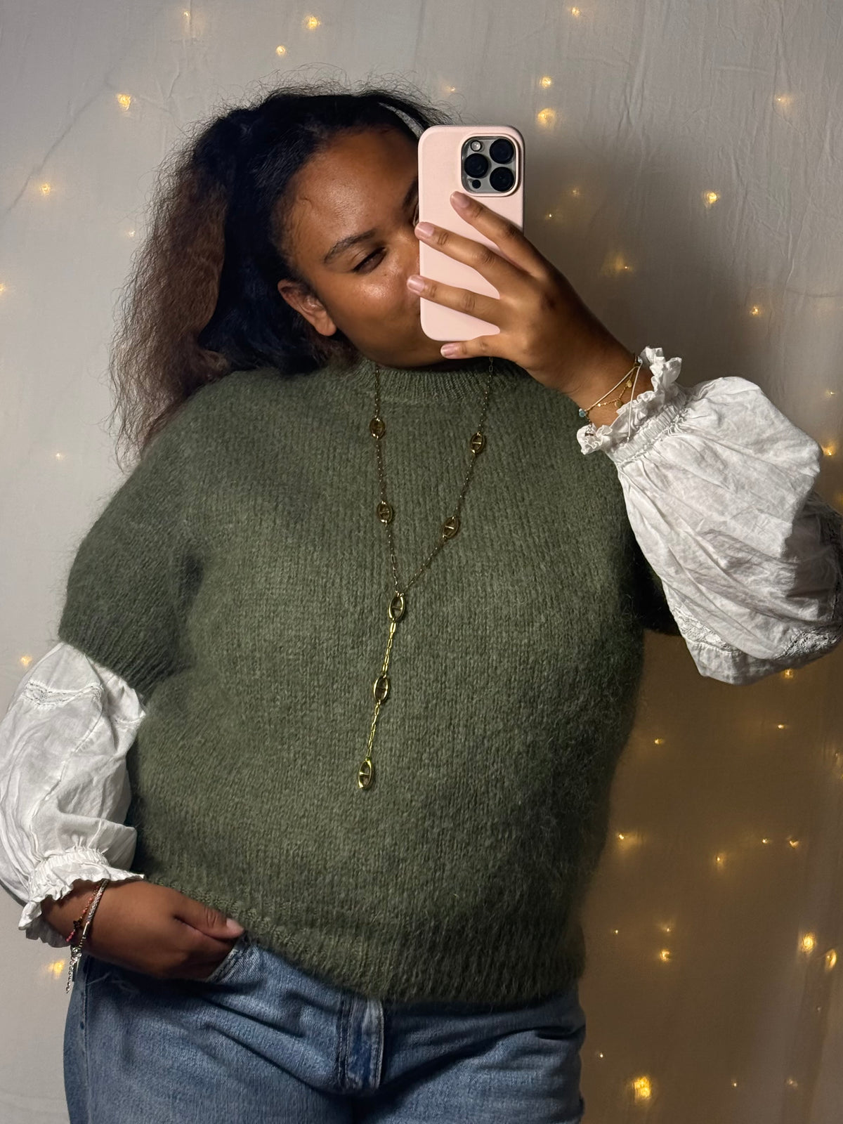 Pull manches courtes CLOTILDE