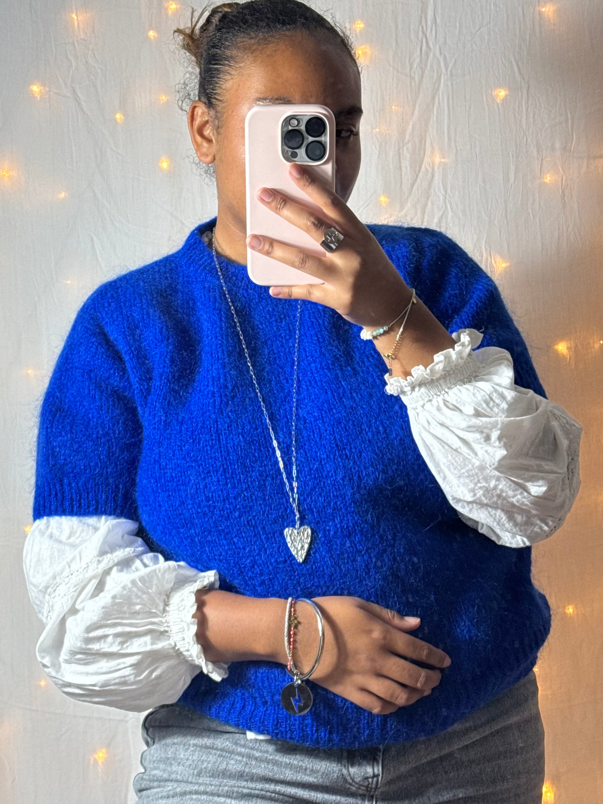 Pull manches courtes CLOTILDE