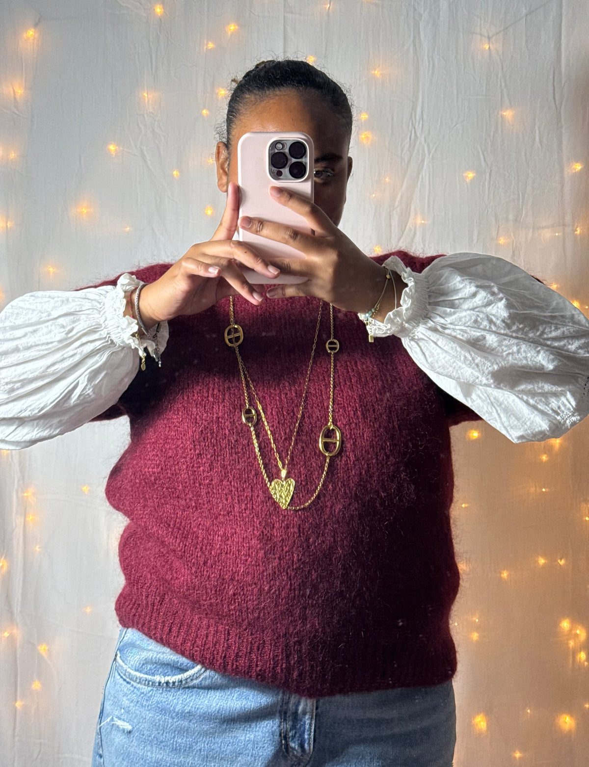 Pull manches courtes CLOTILDE
