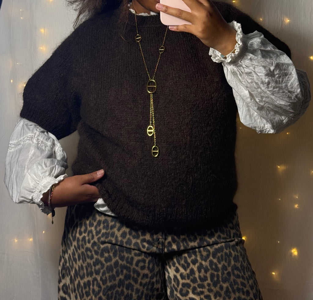 Pull manches courtes CLOTILDE