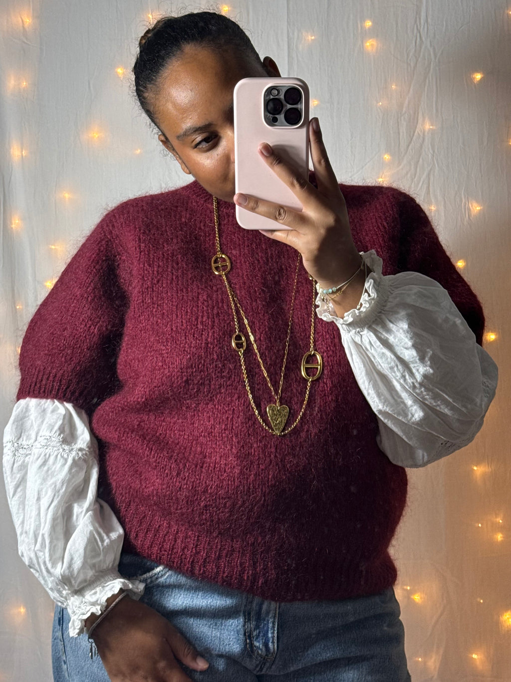 Pull manches courtes CLOTILDE