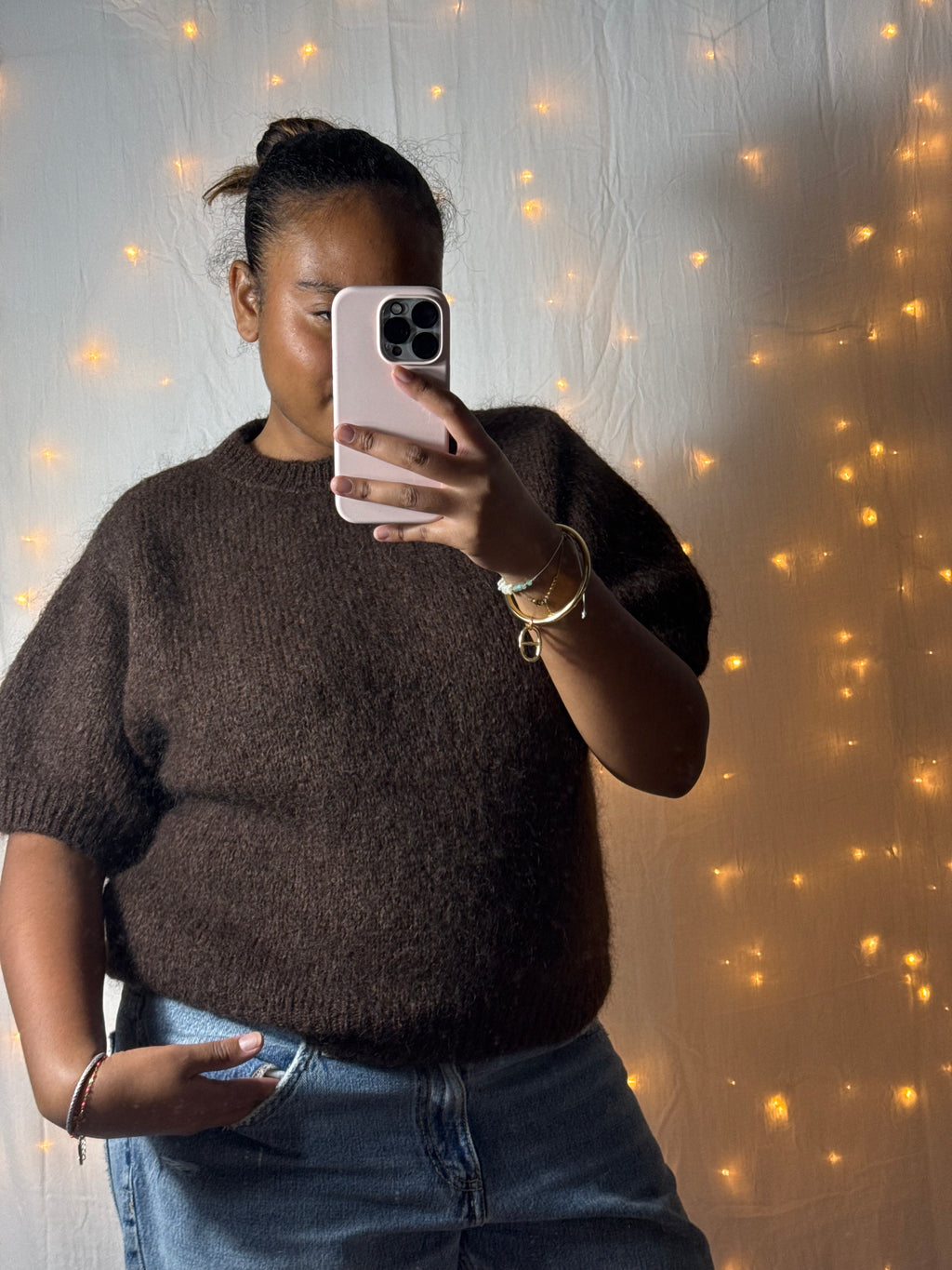 Pull manches courtes CLOTILDE