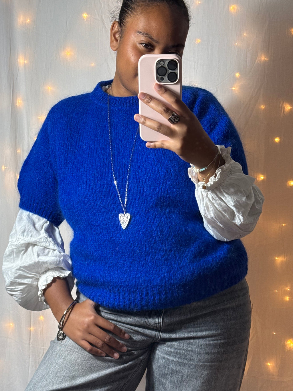 Pull manches courtes CLOTILDE