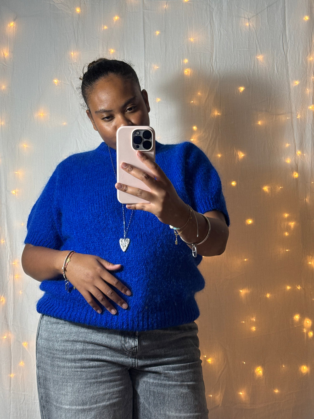 Pull manches courtes CLOTILDE