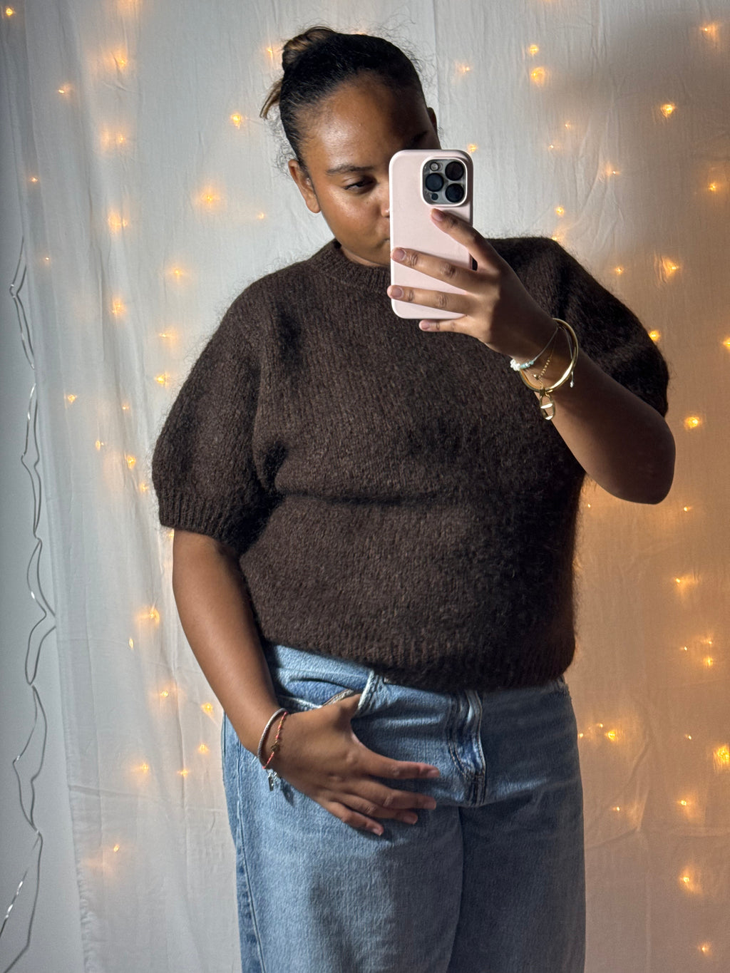 Pull manches courtes CLOTILDE