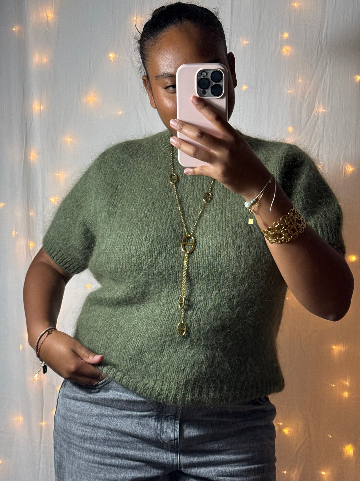 Pull manches courtes CLOTILDE