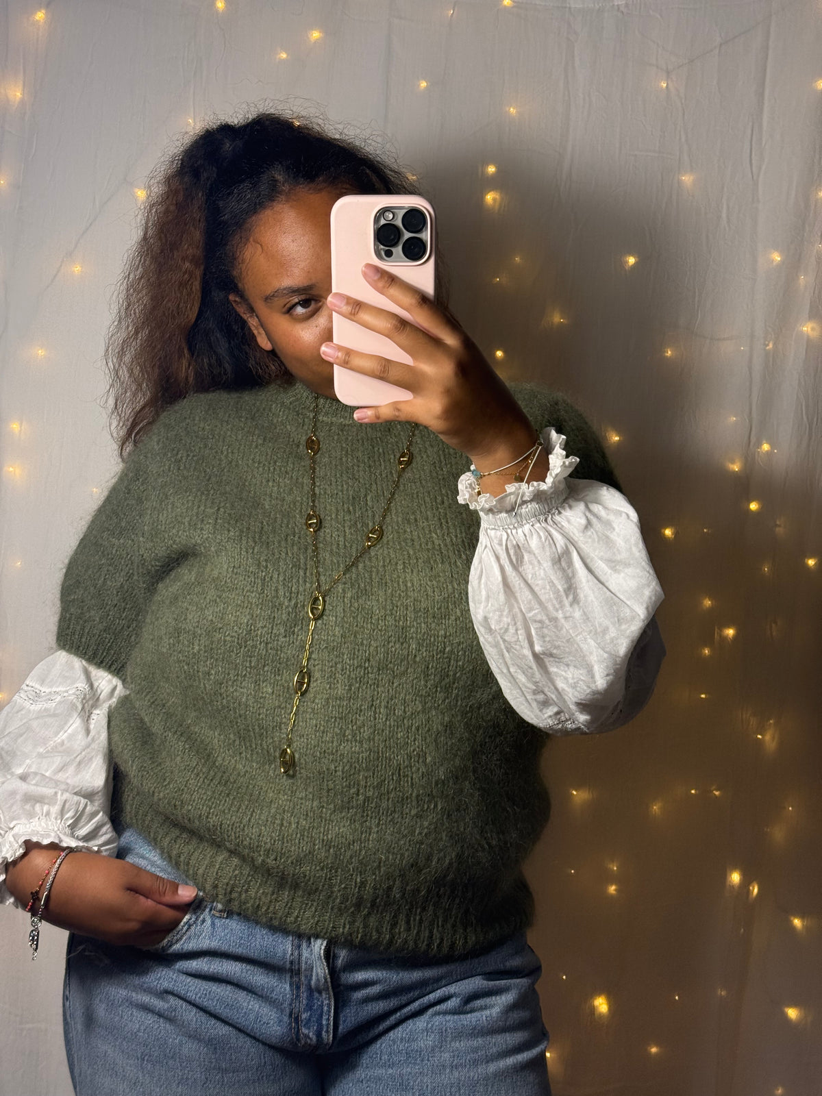 Pull manches courtes CLOTILDE