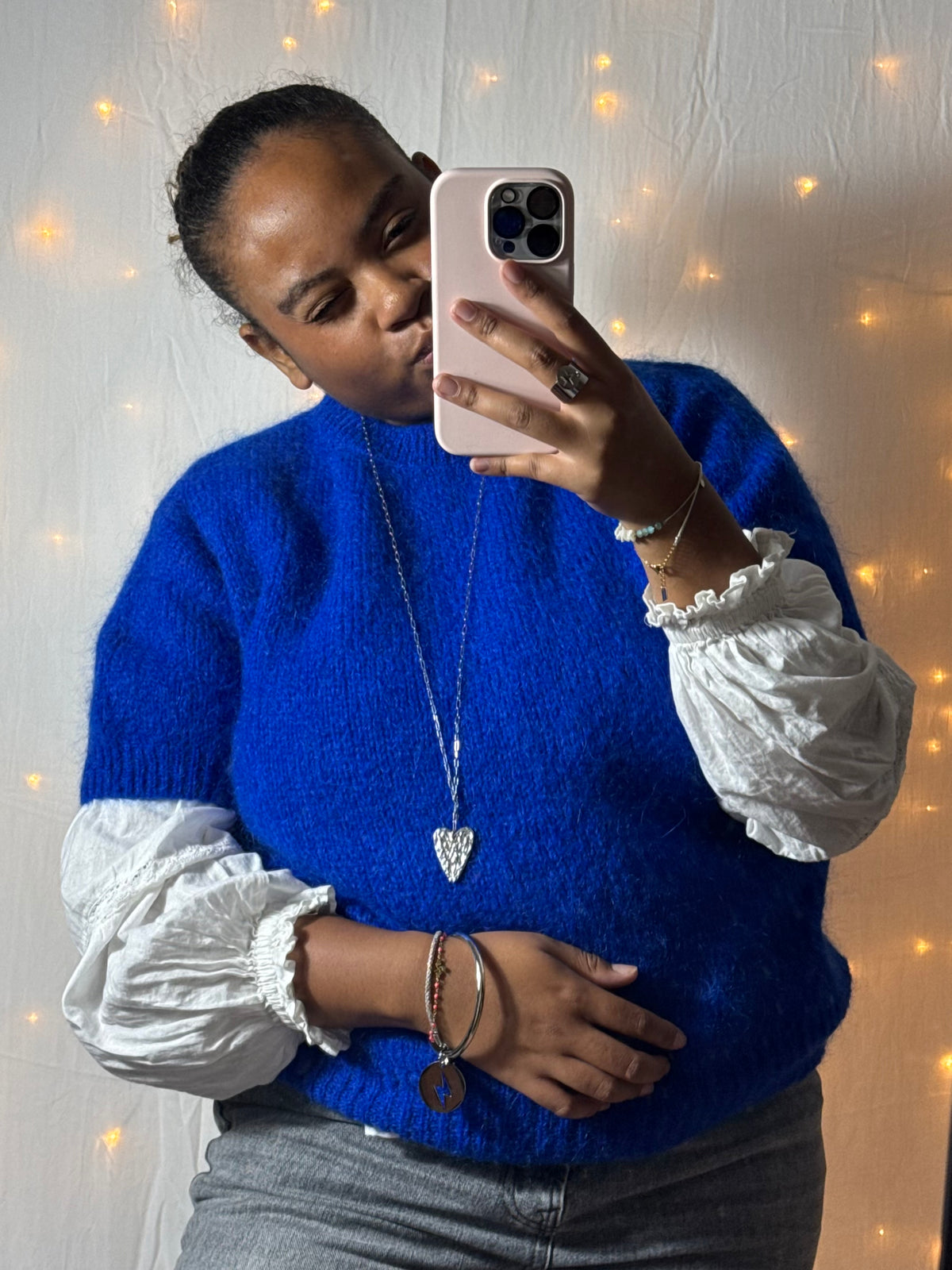Pull manches courtes CLOTILDE