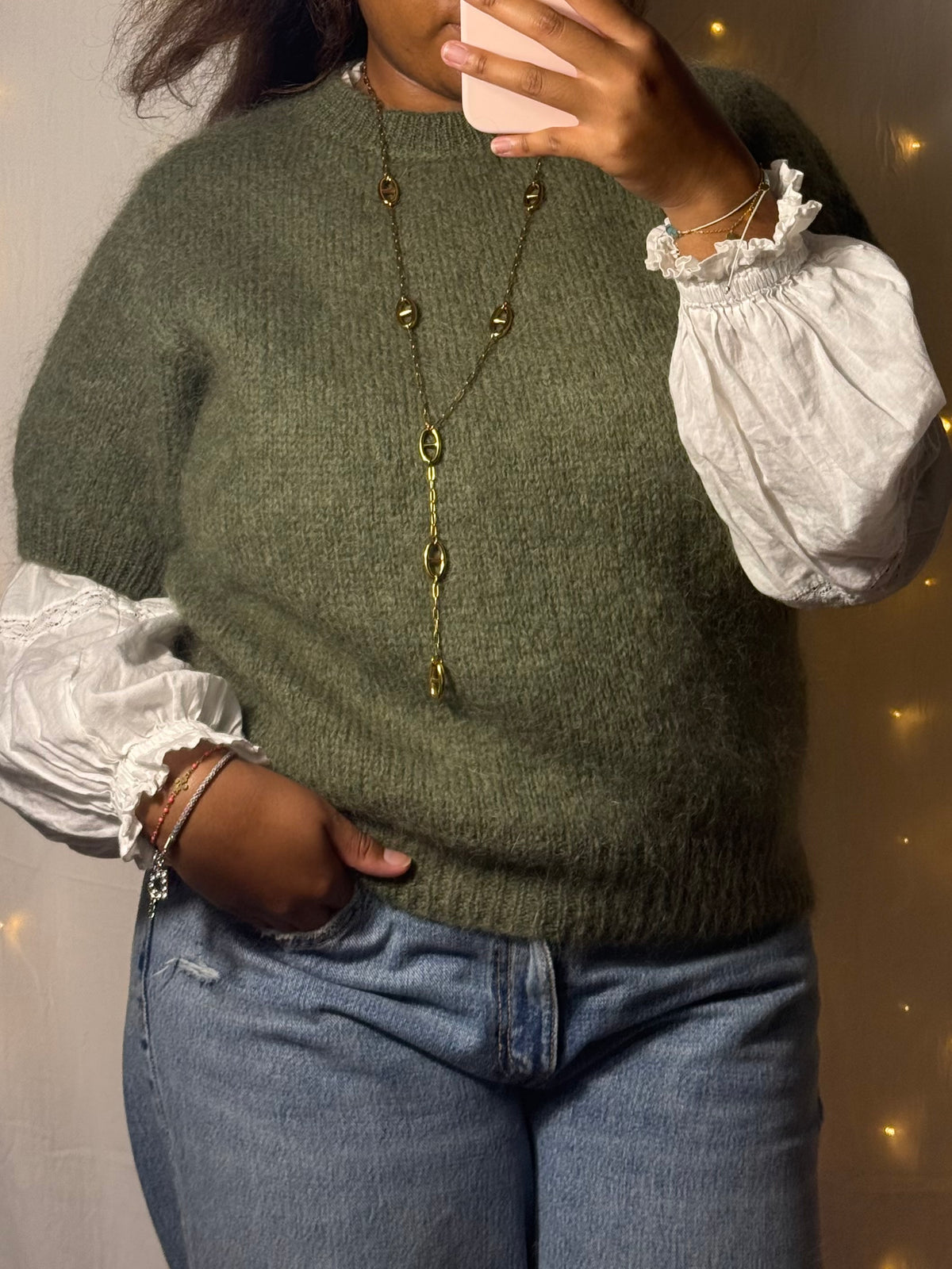 Pull manches courtes CLOTILDE