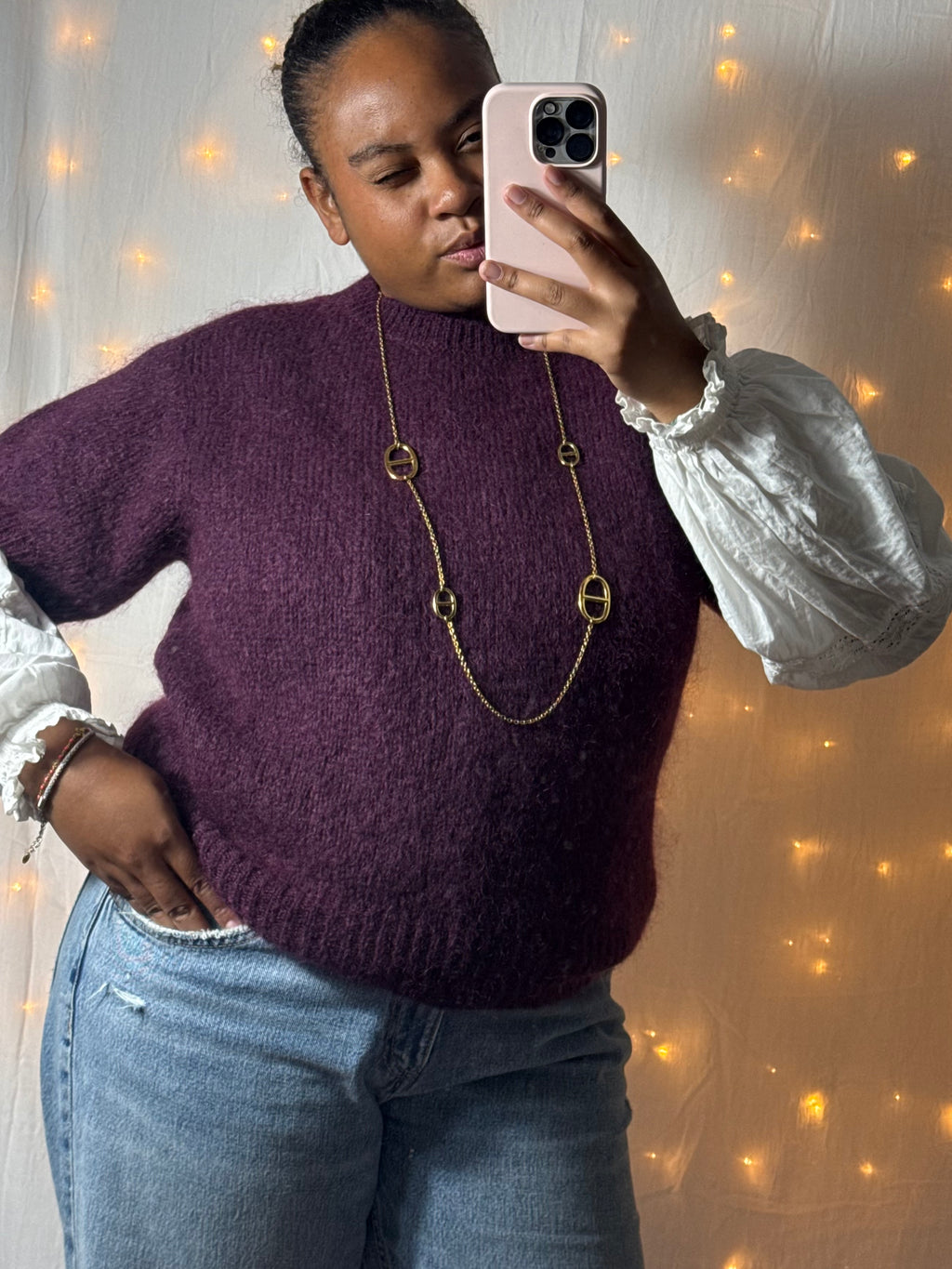 Pull manches courtes CLOTILDE