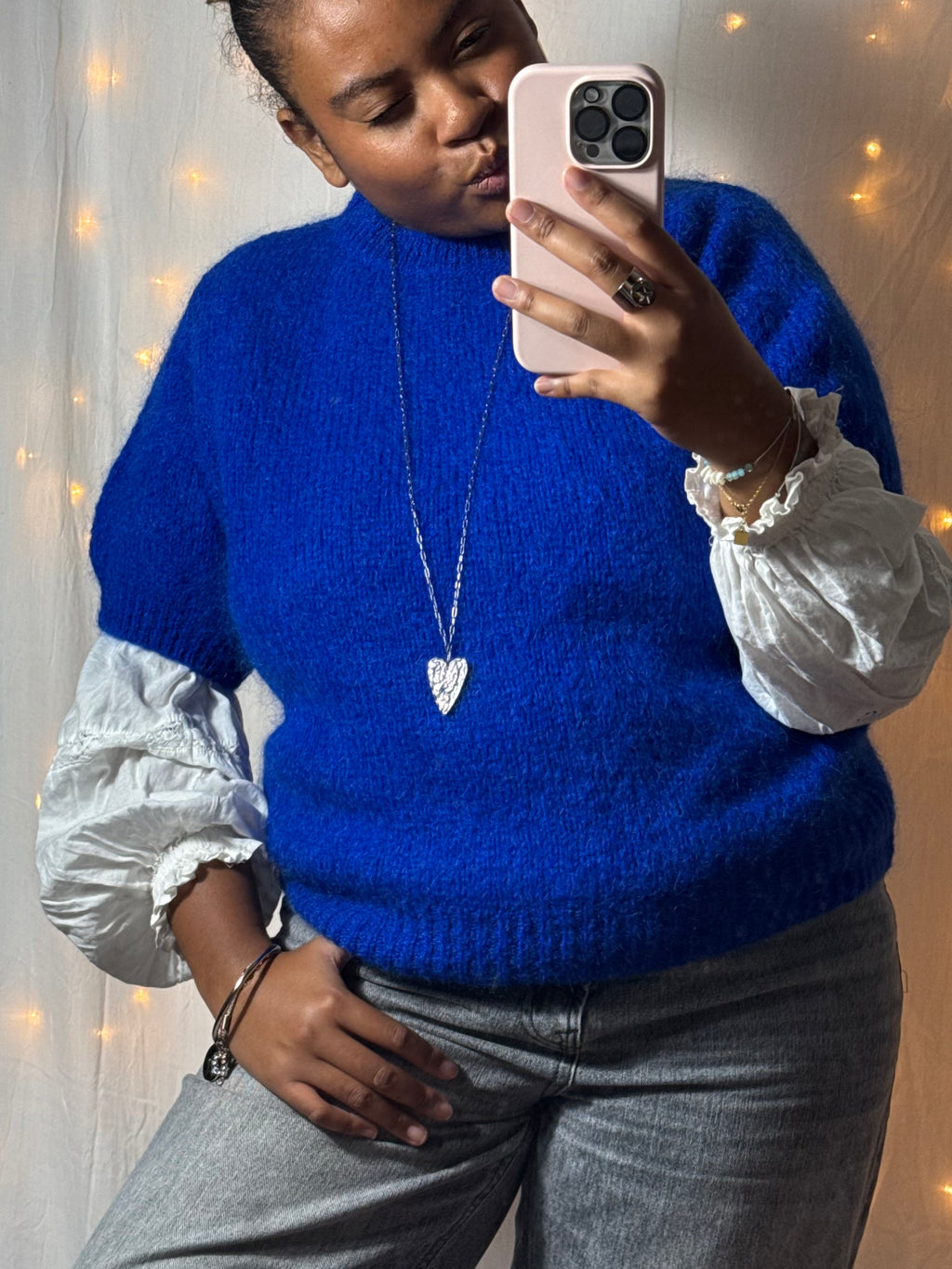 Pull manches courtes CLOTILDE