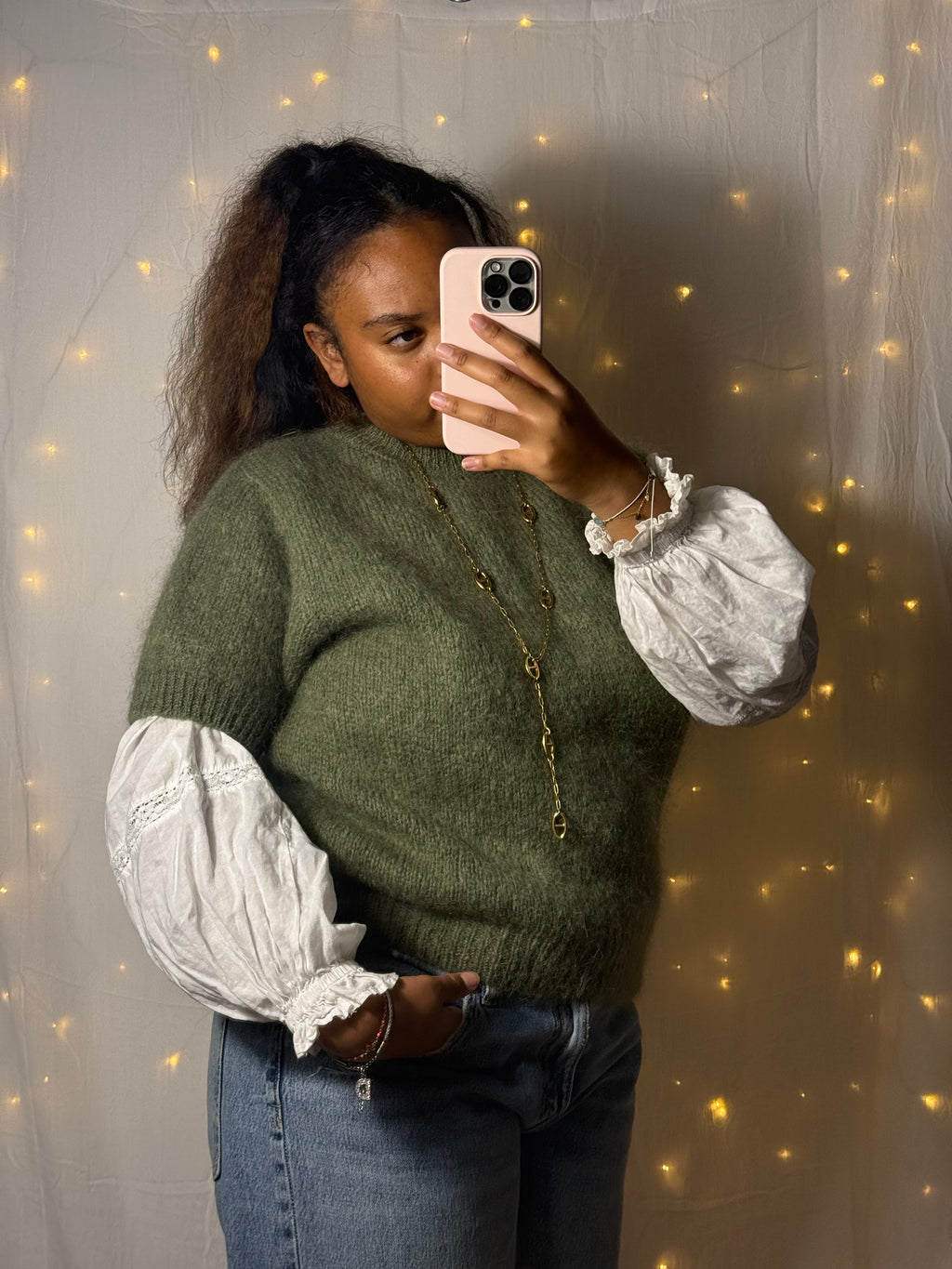 Pull manches courtes CLOTILDE