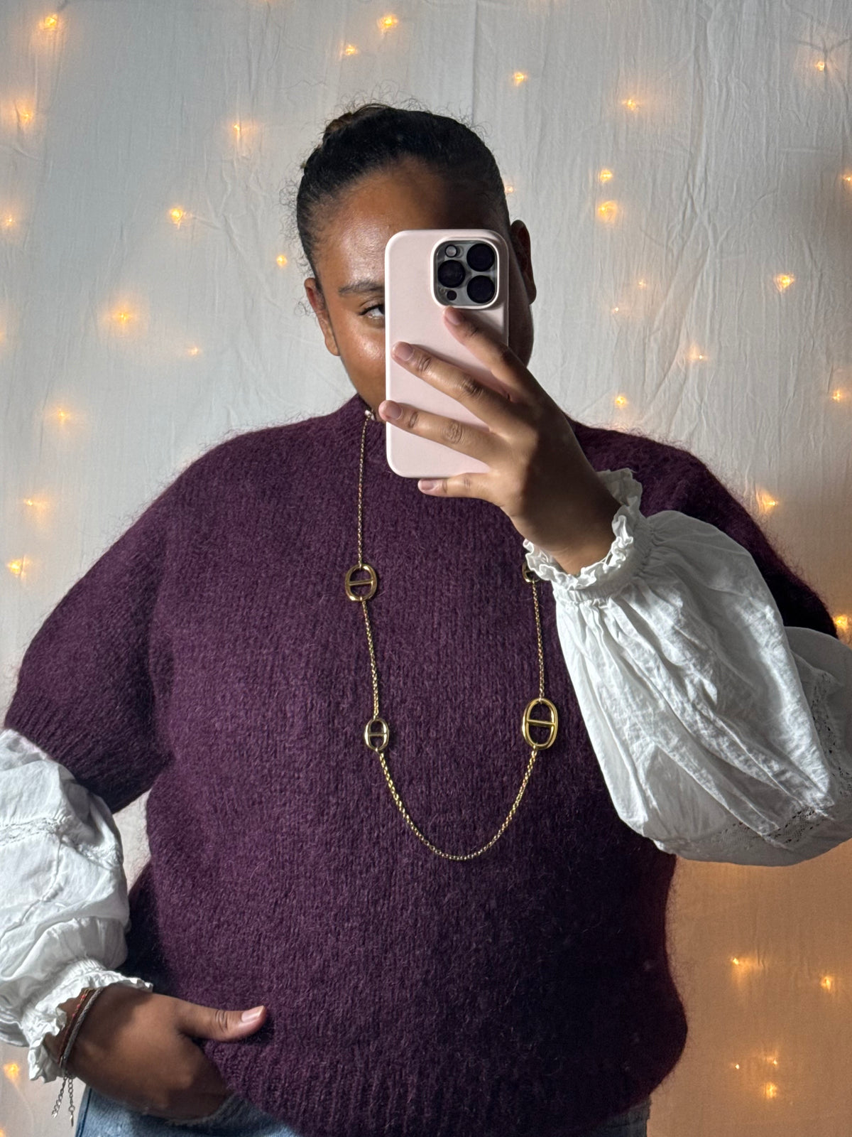 Pull manches courtes CLOTILDE