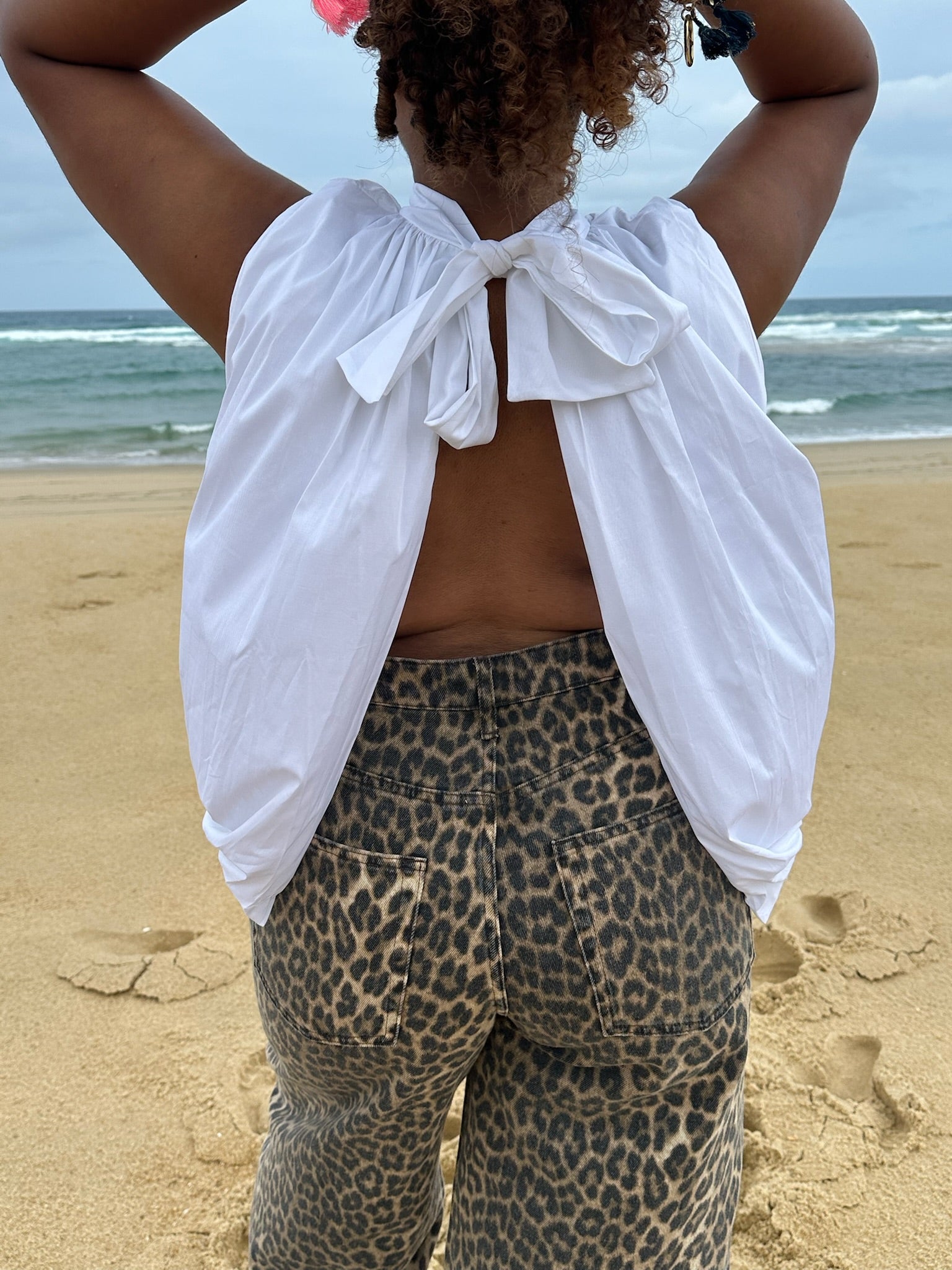 Blouses Dos nu sans manches LISA