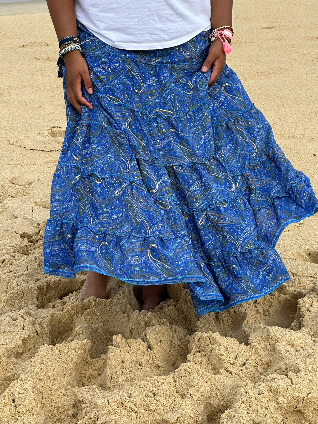 Jupe longue bohème OCEANE