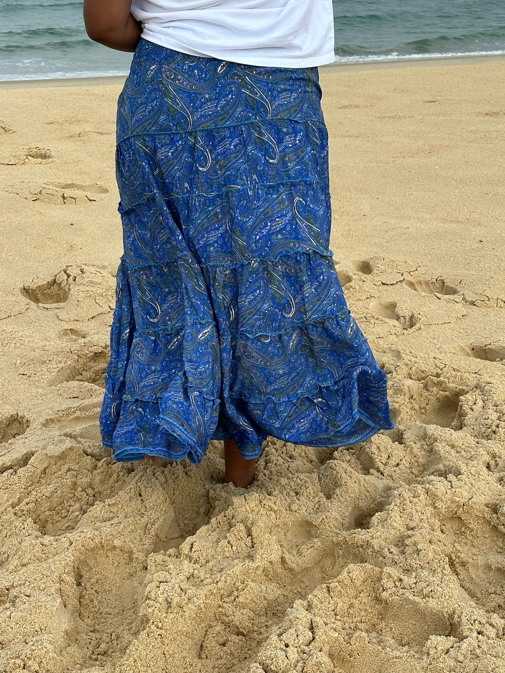 Jupe longue bohème OCEANE