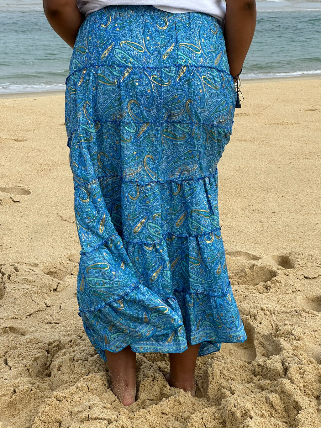 Jupe longue bohème OCEANE