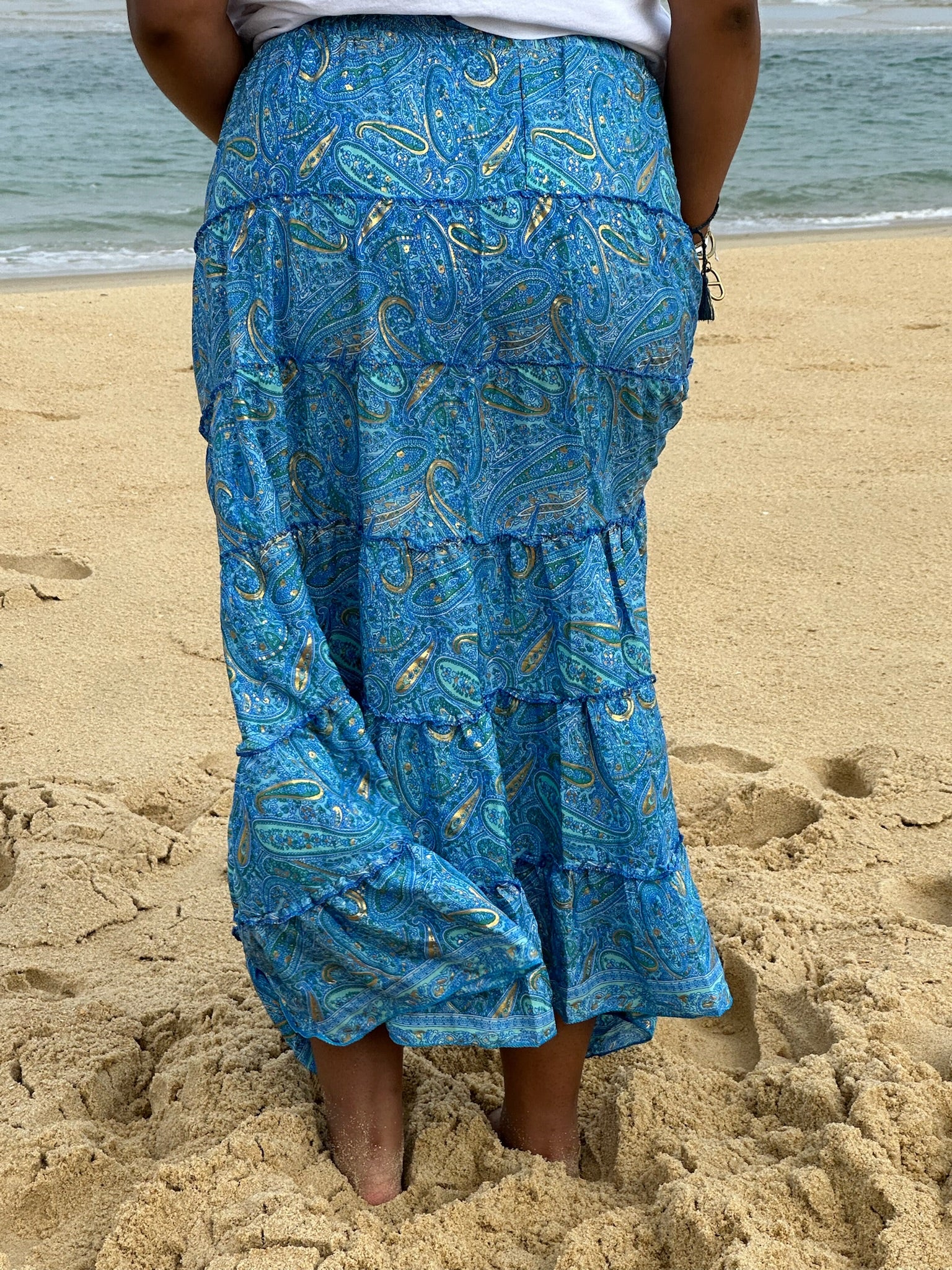 Jupe longue bohème OCEANE