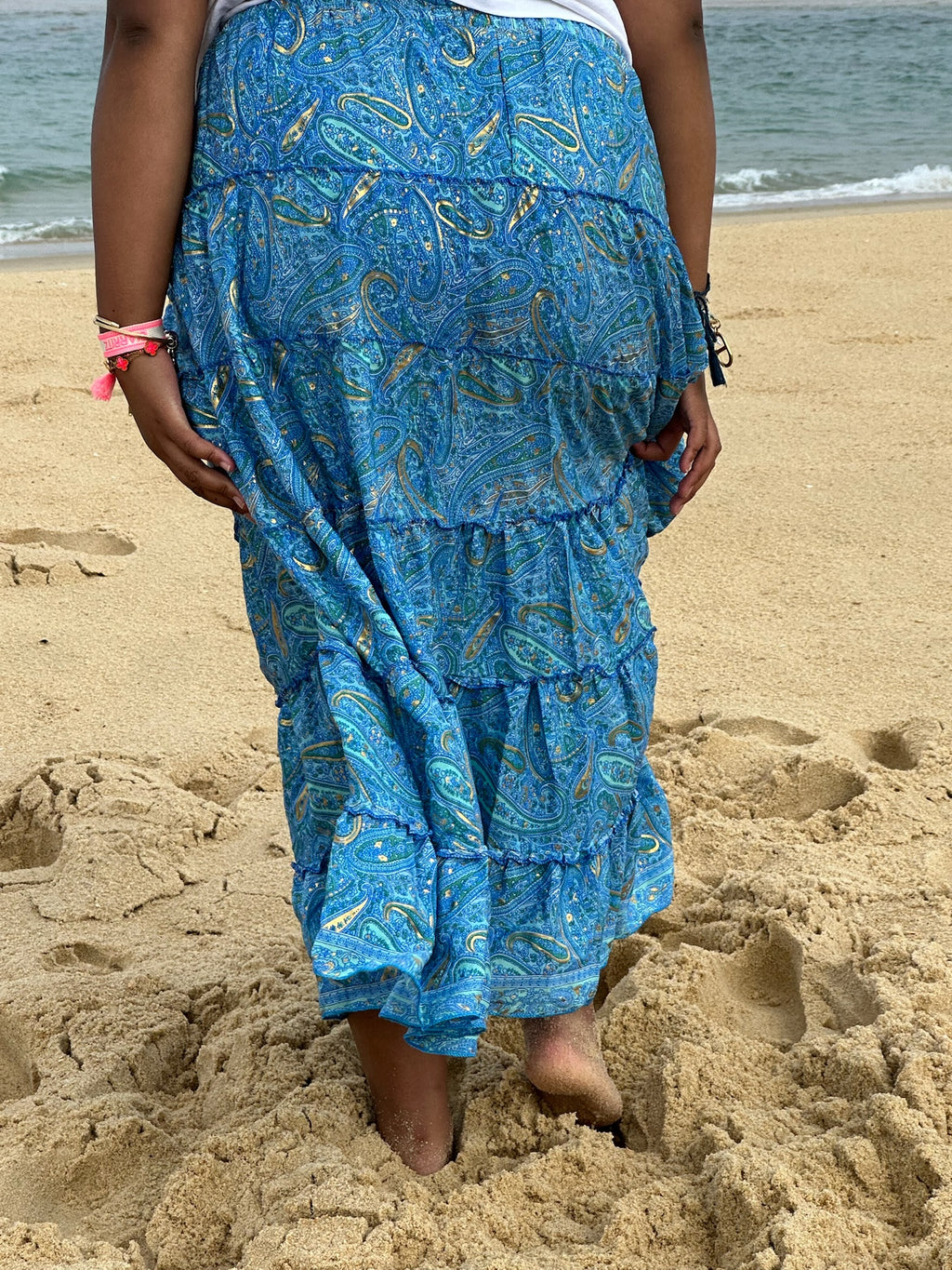 Jupe longue bohème OCEANE